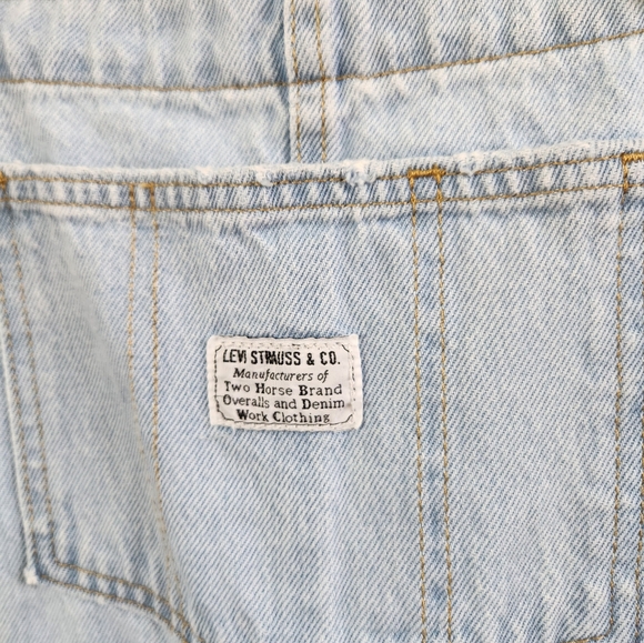 Levi's Light Blue Women's Jeans Overalls - Picture 4 of 9